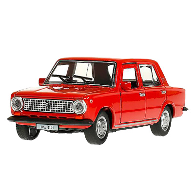 Машина металлическая инерционная ВАЗ 2101 12 см Технопарк 2101-12-RD 1